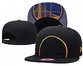 Warriors Team Logo Black Adjustable Hat GS,baseball caps,new era cap wholesale,wholesale hats